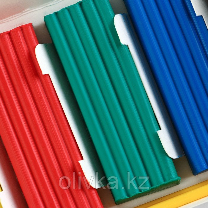 Пластилин классический ArtFox STUDY для лепки 6 цветов, 120 г. - фото 5 - id-p110947857