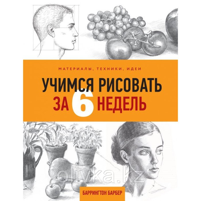 Учимся рисовать за 6 недель. Материалы, техники, идеи. Барбер Б. - фото 1 - id-p110918197