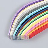 Полоски для квиллинга 260 полосок "Цветные" ширина 1,5 см длина 34 см, фото 2