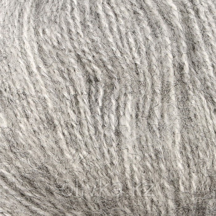 Пряжа "Angora real 40" 60% акрил, 40% шерсть 430м/100гр (614 серый меланж) - фото 1 - id-p110915436