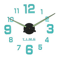 Часы-наклейка, серия: DIY, "Кардо", плавный ход, d-70 см, 1 АА, светящиеся
