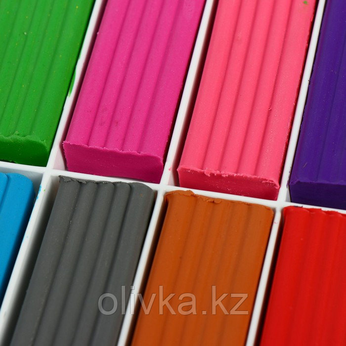 Пластилин GLOBUS "Классический", 16 цветов, 320 г, рекомендован педагогами - фото 3 - id-p110920977