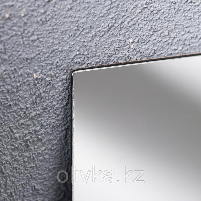 Наклейка пластик зеркальная "Прямоугольное зеркало" 50х35 см - фото 2 - id-p110929431