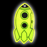 Светоотражающий элемент «Ракета», двусторонний, 6 × 3 см, цвет МИКС, фото 5