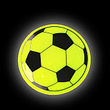 Светоотражающие наклейки «Мяч», d = 5 см, 4 шт на листе, цвет МИКС, фото 4