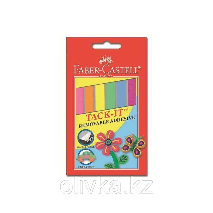 Клеящие подушечки Faber-Castell TACK-IT, цветные (6 цветов), 50 г, блистер - фото 1 - id-p110913791