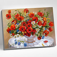 Картина по номерам 40 × 50 см «Дандорф О. Маки» 25 цветов
