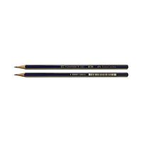 Карандаш чёрнографитный Faber-Castell GOLDFABER 1222 B, шестигранный, цена за 1 штуку