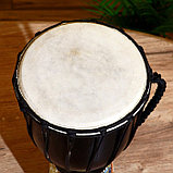 Музыкальный инструмент Барабан Джембе 40 см, фото 5