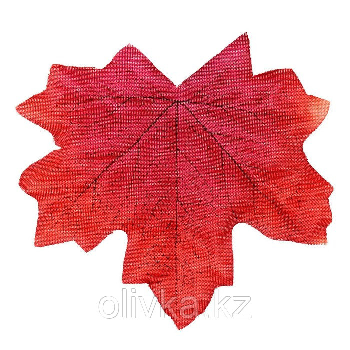 Декор «Кленовый лист», набор 50 шт, красный цвет - фото 2 - id-p110912012