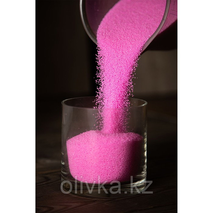 Свеча в гранулах, цвет фламинго «RosCandles», 1 кг + фитиль - фото 3 - id-p110945977