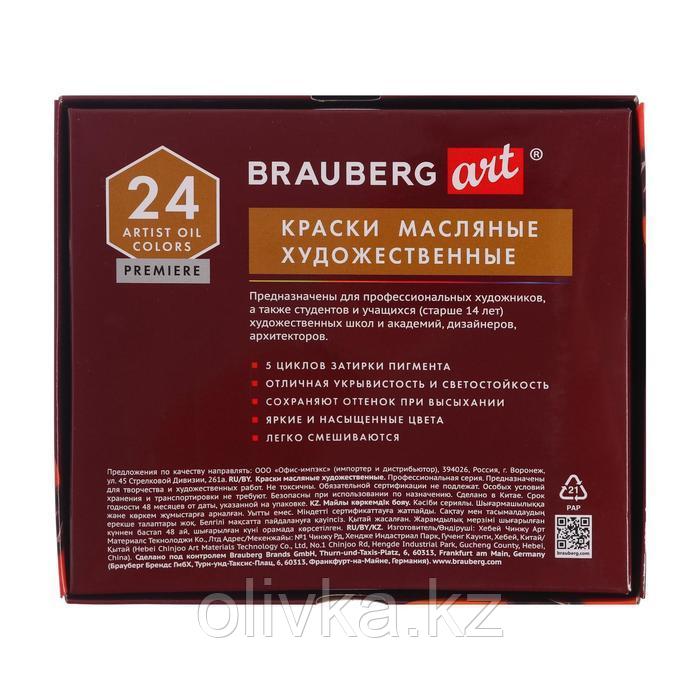 Краска масляная художественная, набор 24 цвета х 22 мл, Brauberg Art Premiere - фото 4 - id-p110924756