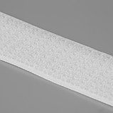 Липучка гибридная, 30 мм × 25 ± 1 м, цвет белый, фото 3