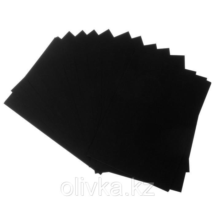 Бумага для пастели А4, deVENTE, набор 20 листов, 160 г/м2, чёрная, в пакете - фото 3 - id-p110922947