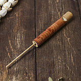 Музыкальный инструмент "Свисток" бамбук 15x1,5x1,5 см, фото 3