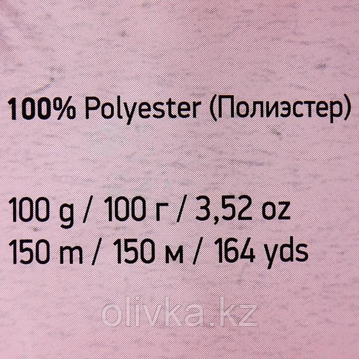 Пряжа "Samba" 100% полиэстер 150м/100гр (2012 яр. розовый) - фото 9 - id-p110914832