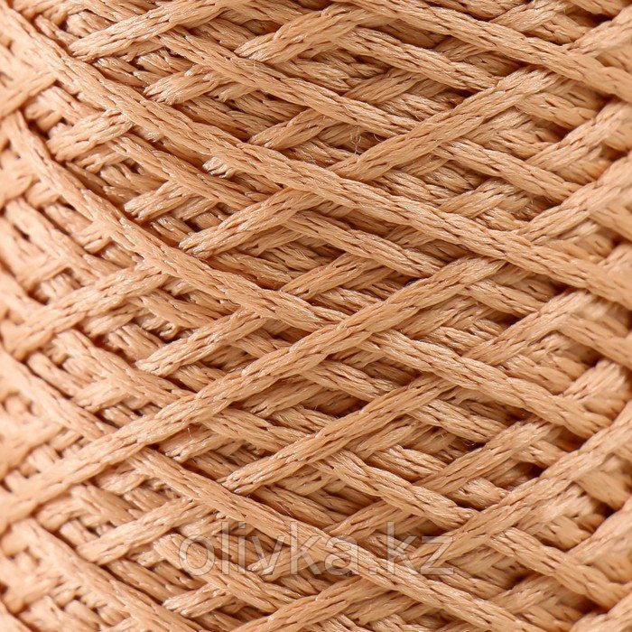 Шнур для вязания 100% полиэфир 1мм 200м/75±10гр (05-розово-бежевый) - фото 3 - id-p110944043
