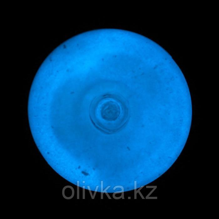 Краска акриловая люминесцентная (светящаяся в темноте), LUXART Lumi, 20 мл, белый, небесно-голубое свечение - фото 7 - id-p110920204