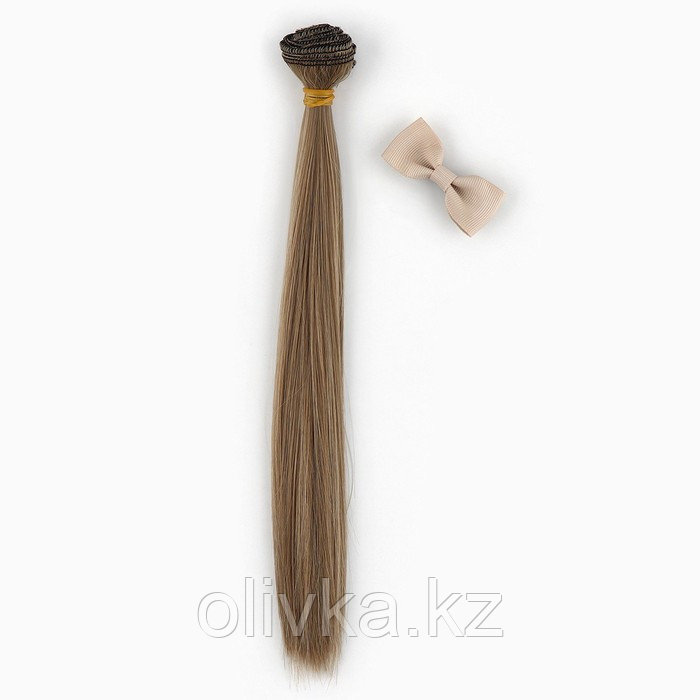 Волосы - тресс для кукол «Амбре прямые», длина волос: 25 см, ширина: 150 см - фото 2 - id-p110921140