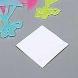 Наклейка фосфорная пластик "Звёзды с парашютом" набор 12 шт МИКС 17х12 см, фото 4