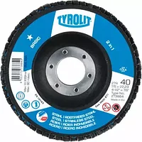 Диск лепестковый 27А 125х22,2 ZA-40 2in1 Tyrolit