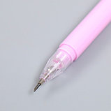 Нож для бумаги + ручка гелиевая двусторонний "Макарун" 0,9х15,8 см МИКС, фото 3