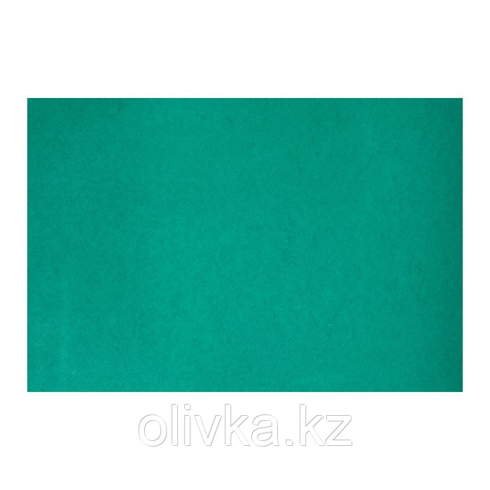 Картон цветной А4, 190 г/м2, немелованный, зелёный, цена за 1 лист