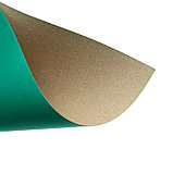Картон цветной А4, 190 г/м2, немелованный, зелёный, цена за 1 лист, фото 2