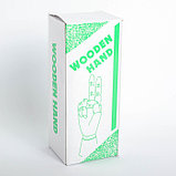 Модель деревянная художественная Манекен "Рука мужская правая" 31 см, фото 5