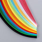 Полоски для квиллинга 144 полоски "Разноцветные" ширина 1 см длина 70 см, фото 2