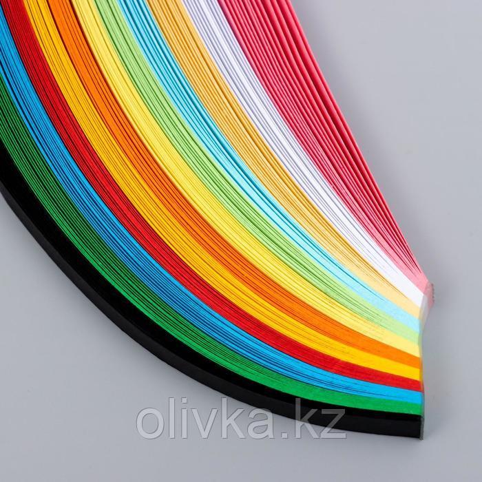 Полоски для квиллинга 144 полоски "Разноцветные" ширина 1 см длина 70 см - фото 2 - id-p110926759