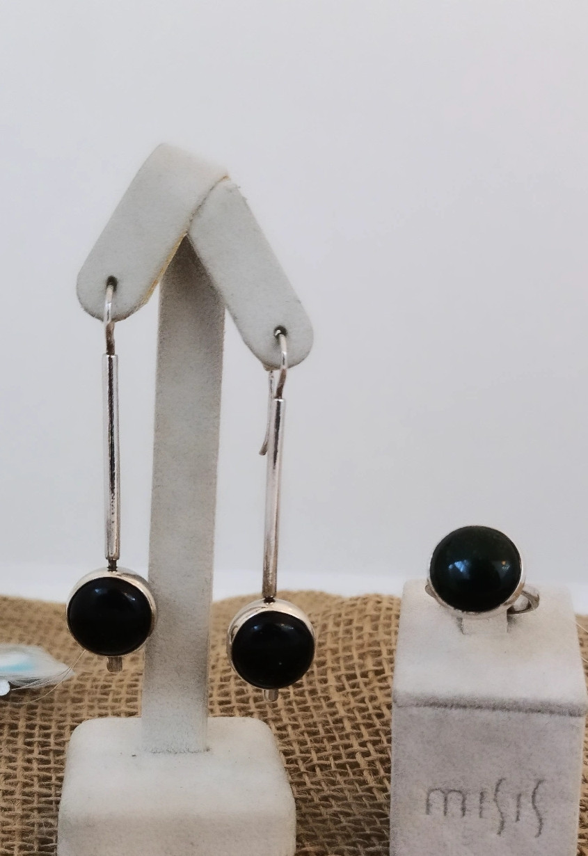 Комплект с авантюрином "Меркурий"
размер кольца: 17, 5, фото 1