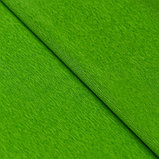 Бумага гофрированная 396 зеленая,90 гр,50 см х 1,5 м, фото 2