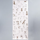 Наклейка пластик интерьерная "Породы собак" 40х103 см, фото 2