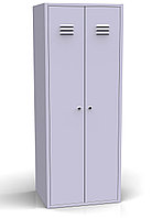 Двухсекционный металлический шкаф для одежды ШРМ-22