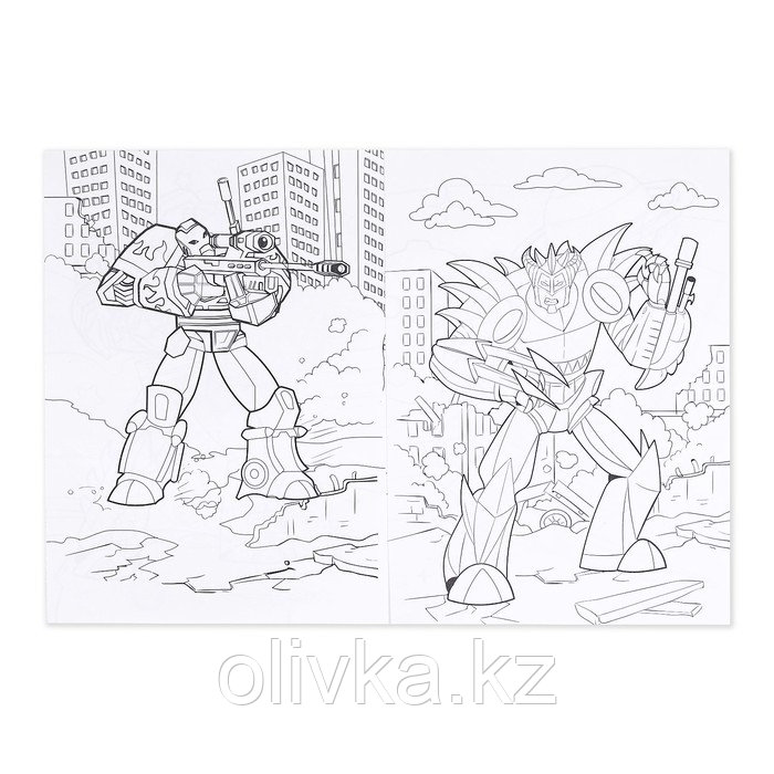Раскраска для мальчиков «Атака титанов», 16 стр., формат А4 - фото 3 - id-p110919400