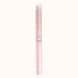 Линейка для квилтинга и пэчворка, 5 × 60 × 0,1 см, цвет прозрачный/розовый, фото 3