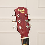 Гитара акустическая, цвет бежевый, 102см, фото 3