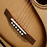 Акустическая гитара "Амистар н-311"  6 струнная ,  менз.650мм , художественная тони, темная, фото 7