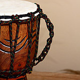 Музыкальный инструмент Барабан Джембе  МИКС 30х16х16 см, фото 5