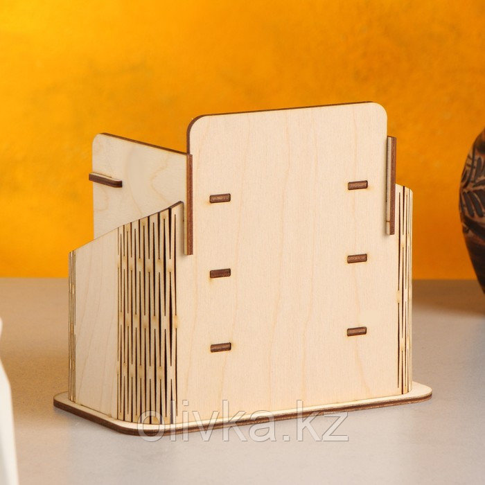 Органайзер деревянный 10×16×13.7 см "Комод" - фото 2 - id-p110915741