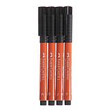 Набор ручек капиллярных 4 штуки (линеры S, F, M; кисть B), Faber-Castell PITT® Artist Pen, цвет, фото 2