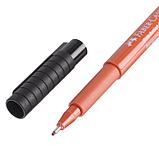Набор ручек капиллярных 4 штуки (линеры S, F, M; кисть B), Faber-Castell PITT® Artist Pen, цвет, фото 4