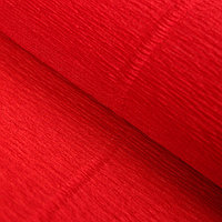 Бумага гофрированная 618 "Красный мандарин", 50 см х 2,5 м