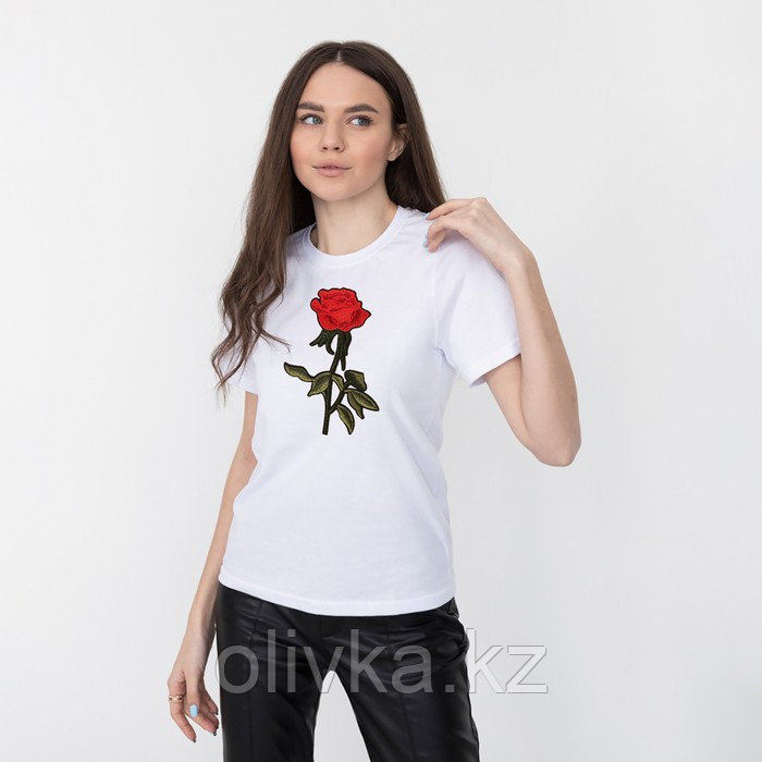 Термоаппликация «Роза», 23 × 15,5 см, цвет красный - фото 3 - id-p110915758