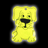 Светоотражающий элемент «Собака», двусторонний, 6 × 3,5 см , цвет МИКС, фото 4