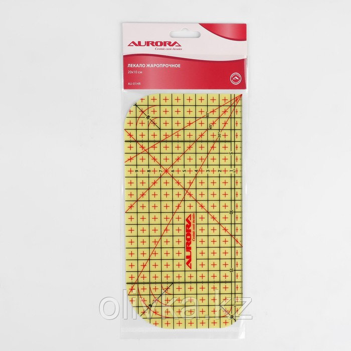 Лекало портновское метрическое, жаропрочное, 20 × 10 см, цвет жёлтый - фото 4 - id-p110941246