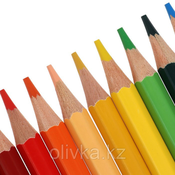 Цветные карандаши 48 цветов, Луч "Классика", шестигранные - фото 4 - id-p110938387