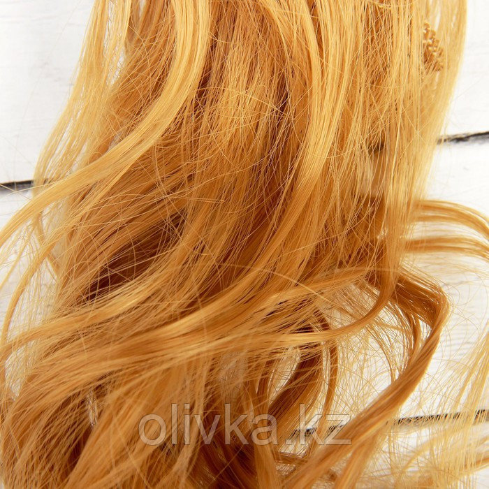 Волосы - тресс для кукол «Кудри» длина волос: 40 см, ширина: 50 см, №27 - фото 2 - id-p110913154