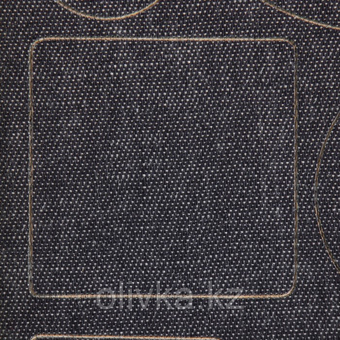 Набор заплаток джинсовых, клеевые, лист 10 × 18 см, 10 шт, цвет тёмная джинса - фото 2 - id-p110950226